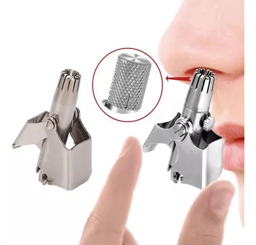 Depilador Nasal Manual En Acero